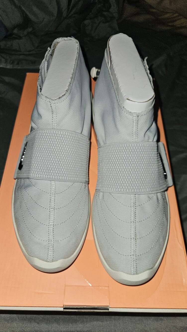 Nike Air Fear of God Moc Pure Platinum Sneakers